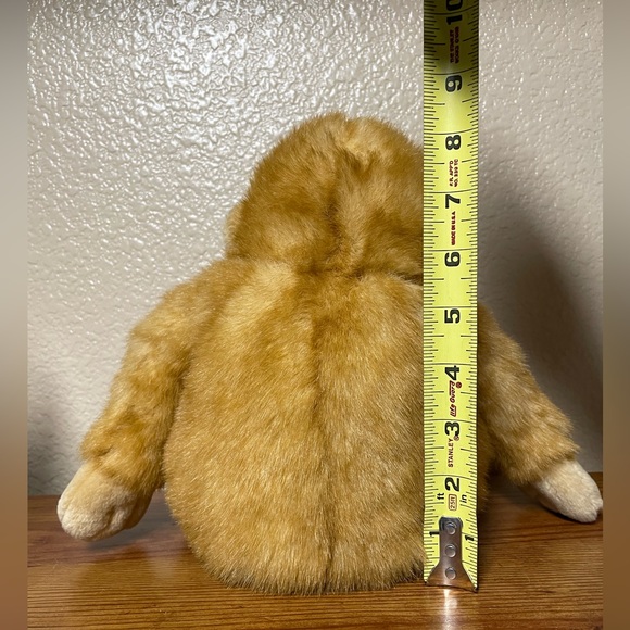 Monkey Chimpanzee Chimp Plush Stuffed Animal Toy 8” x 8” - Picture 8 of 9